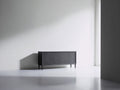 Dielenschränke Holzwerkstoff 150x40x70 cm - Anthrazit - Modernes Design mit 4 Türen